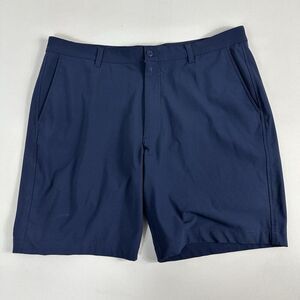 FJ Foot Joy Shorts Mens 38 Navy Blue 10"‎ Inseam Stretch Performance Golf Chino